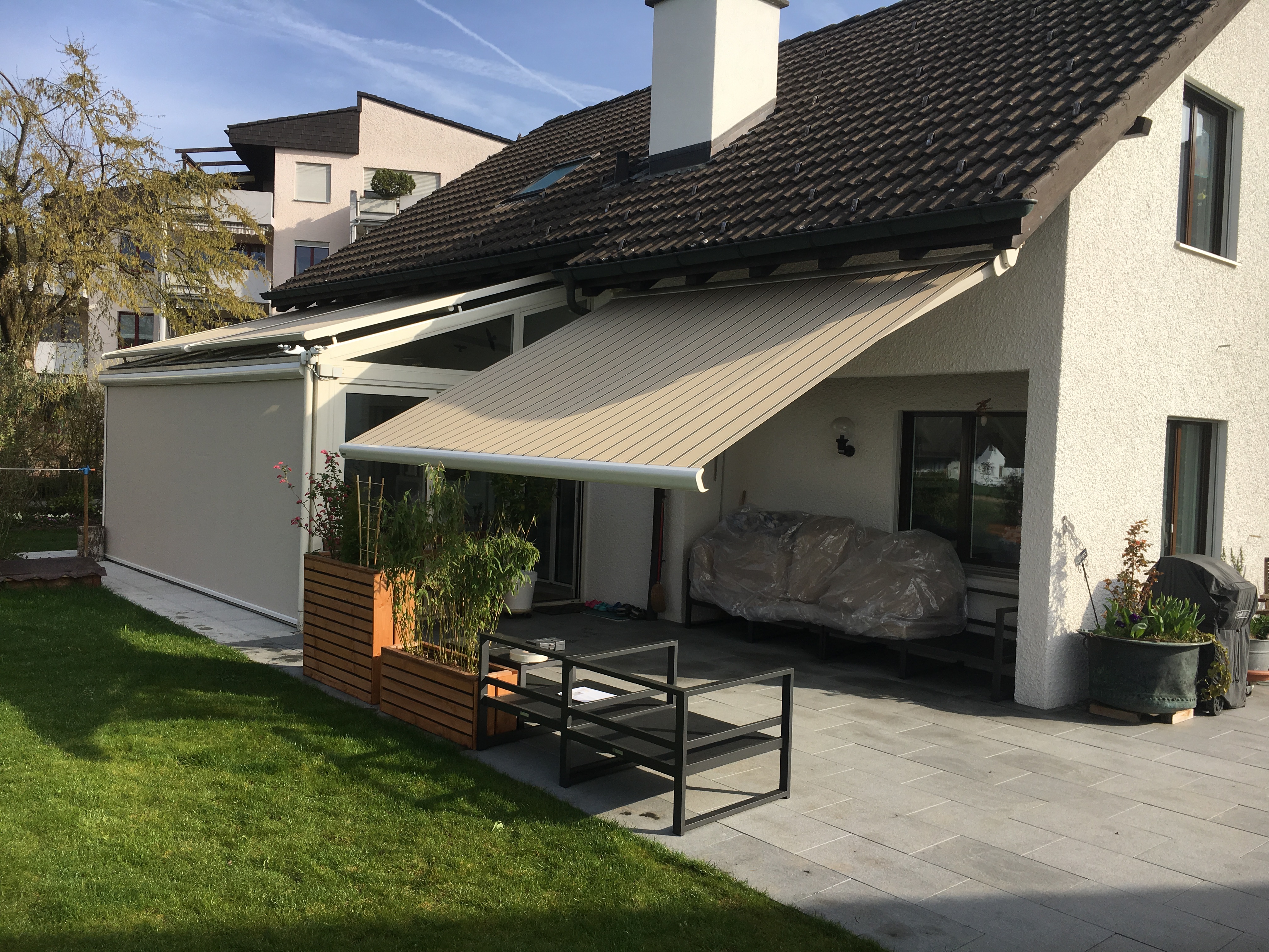 Sonnenstoren Sonnenstore Stobag AG Sonnenschutz Markisen Gastrostoren